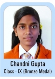 Chandni-Gupta-Class-IX-Bronze-Madel