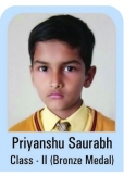 Priyanshu-Saurabh-Class-II-Bronze-Madel