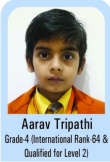Aarav-Tripathi-Grade-4-Internatinal-Rank-64-Qualifief-For-Level-2
