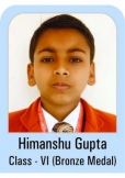 Himanshu-Gupta-Class-VI-Bronze-Madel