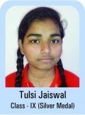 Tulsi-Jaiswal-Class-IX-Silver-Madel